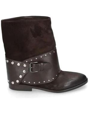 Strategia Ankle Boots - Brown