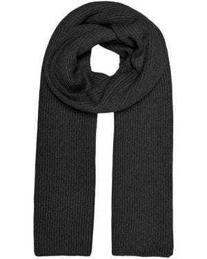 ONLY Schwarzer lurex schal für frauen