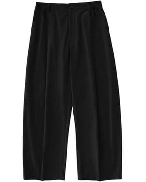 Studio Nicholson Wide Trousers - Negro