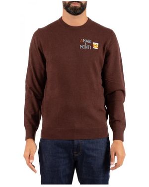 MC2 Saint Barth Round-Neck Knitwear - Purple