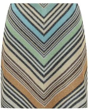 Missoni Short Skirts - Gris