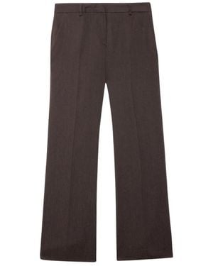 Ottod'Ame Wide Trousers - Marrone