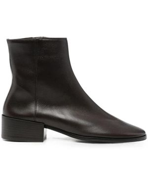 Dear Frances Schoenen ,Bruin ,Leer River Boot - Zwart