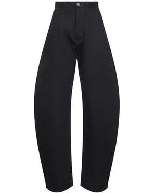 Alaïa Loose-Fit Jeans - Azul