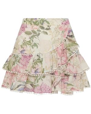 Charo Ruiz Fera Mini Rok - Meerkleurig