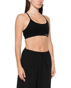 Anine Bing Fitness ,Zwart ,Nylon Eve Bra