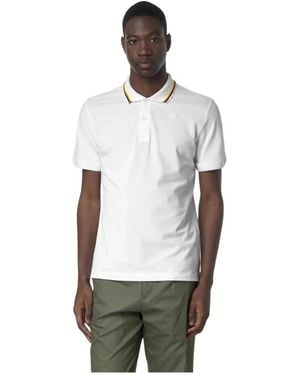 K-Way Jud Pique Polo - Wit
