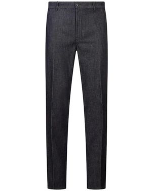 Canali Straight Fit Jeans - Blue