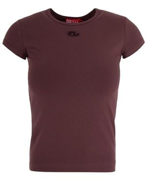 DIESEL T-Shirts - Purple