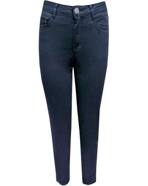 Cro Slim-Fit Trousers - Blue