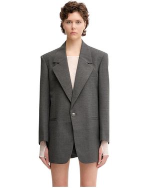 Marine Serre Blazers - Gris