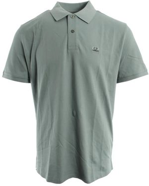 C.P. Company Stretch Piquet Polo - Groen