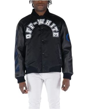 Off-White c/o Virgil Abloh Bomber Jackets - Black