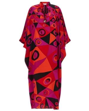 PUCCI Maxi Dresses - Red