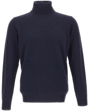 Kangra Turtleneck Trui - Blauw