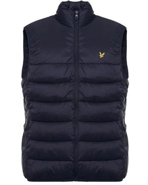 Lyle & Scott Blauwe Sportieve Herenjas Jk1231V Z271