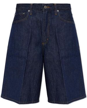 Agolde Korte Broeken ,Blauw ,Katoen Nolan Short