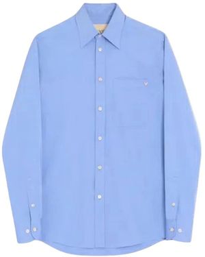 Valentino Casual Shirts - Blue