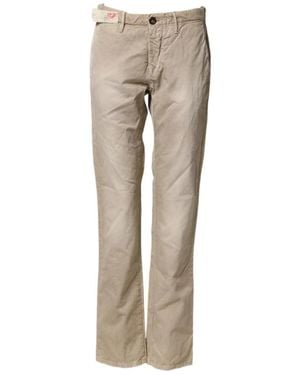 Incotex Straight Trousers - Natural