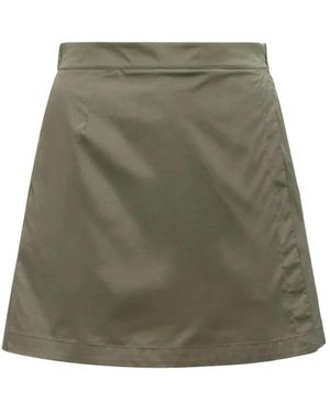 K-Way Rokken ,Groen ,Katoen Lamandie Shiny Cotton Gonna Pantalone Corto