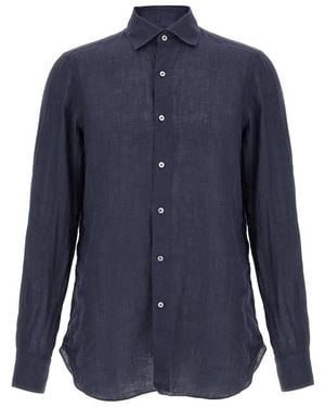 Finamore 1925 Casual Shirts - Blue