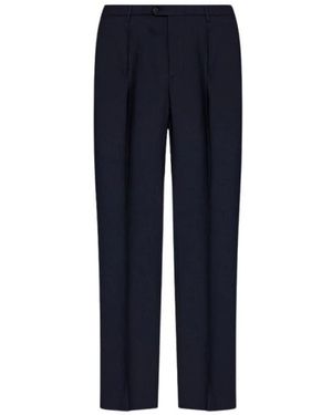 Etro Broeken ,Blauw ,Rechte Broek