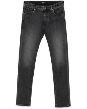 Incotex Straight Fit Jeans - Grey
