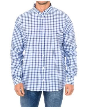 Armani Jeans Casual Shirts - Blue