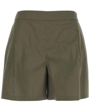 Plain Casual Shorts - Verde