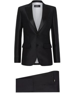 DSquared² Enkelrijig Pak - Zwart
