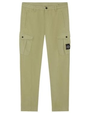 Ma Strum Straight Trousers - Green
