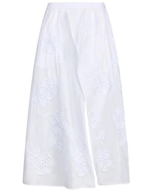 Liu Jo Wide Trousers - White