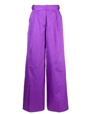 Pinko Wide Trousers - Paars