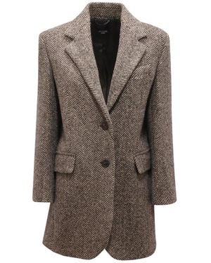 Max Mara Maiorca Jas - Bruin