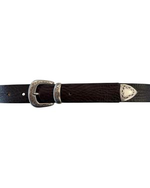 Alberto Luti Belts - Black