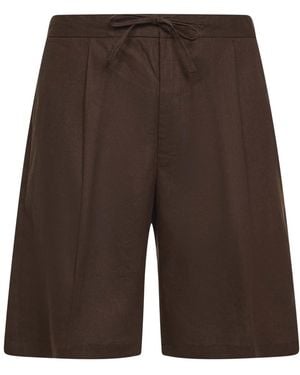 Hevò Casual Shorts - Brown