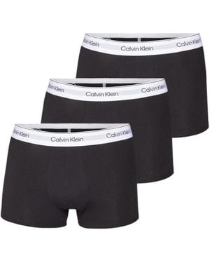 Calvin Klein Ondergoed ,Zwart ,Katoen Katoenen Boxershorts Pak