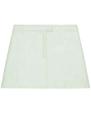 Courreges Short Skirts - Verde