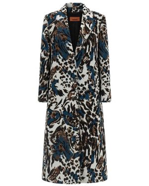 Missoni Single-Breasted Coats - Negro