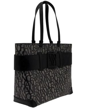 ARMANI EXCHANGE Tote Bags - Nero