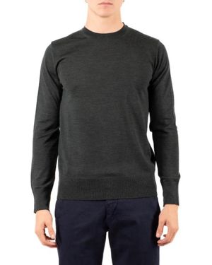 hindustrie Round-Neck Knitwear - Negro