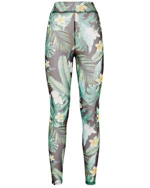 Philipp Plein Leggings Hawaii - Groen