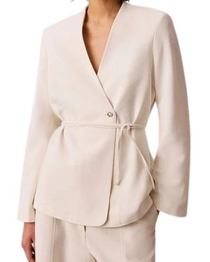 Calvin Klein Blouses - Natural