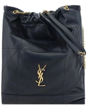 Saint Laurent Bucket Bags - Blauw