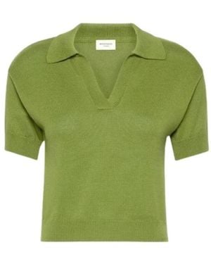 Weekend by Maxmara Truien & Vesten ,Groen ,Wol Wol, Zijde En Kasjmier V-Hals Vest