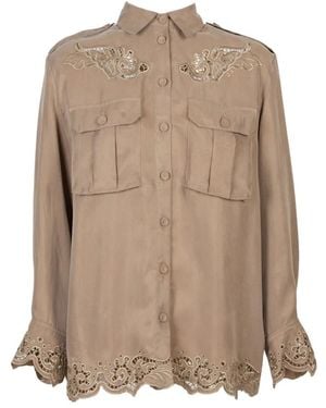 EMMA & GAIA Shirts - Natural