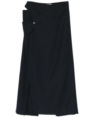 Jean Paul Gaultier Maxi Skirts - Black