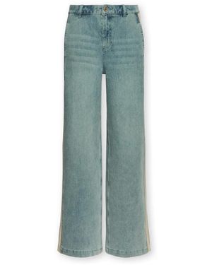 Elena Miro Wide Jeans - Bleu