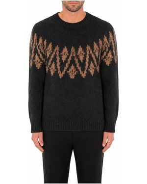 Dondup O-Neck Pullover - Schwarz