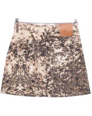 GIUSEPPE DI MORABITO Short Skirts - Neutro